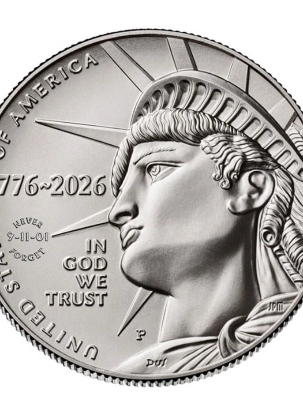 2026 Semiquincentennial Half Dollar Coin NEVER FORGET 9-11-01 Privy Rare US Mint